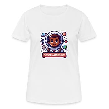 FUTURE ASTRONAUT TREND - Women's Breathable T-Shirt - white - Front - AI Model Female 172 dark (172cm)