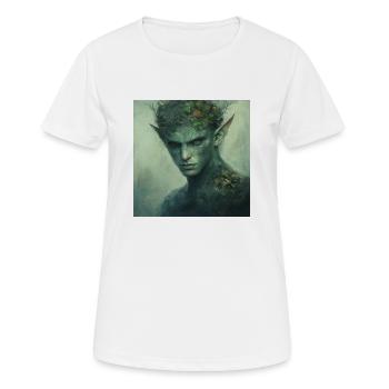 Elfe - T-shirt respirant Femme - blanc - Devant - AI Model Female 172 dark (172cm)