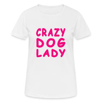 Canine - Women's Breathable T-Shirt - white - Front - AI Model Female 172 dark (172cm)