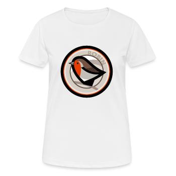Robin - Women's Breathable T-Shirt - white - Front - AI Model Female 172 dark (172cm)