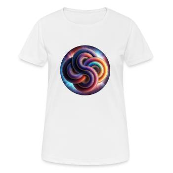 Kornkreis Roundway, UK, 13.09.2020 - Frauen T-Shirt atmungsaktiv - Weiß - Vorne - AI Model Female 172 dark (172cm)