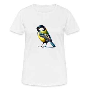 Génial - T-shirt respirant Femme - blanc - Devant - AI Model Female 172 dark (172cm)