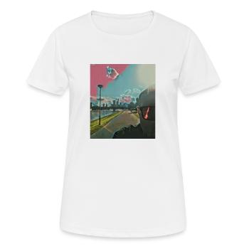 FRANCOFORTE Color - Frauen T-Shirt atmungsaktiv - Weiß - Vorne - AI Model Female 172 dark (172cm)