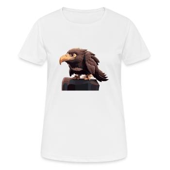 Eagle Comic - Women's Breathable T-Shirt - white - Front - AI Model Female 172 dark (172cm)