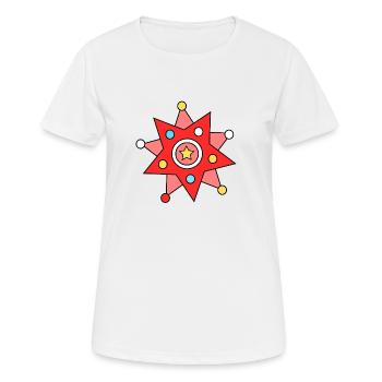 Stars different - Women's Breathable T-Shirt - white - Front - AI Model Female 172 dark (172cm)