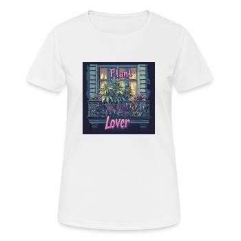 Canabis lover Berlin - Frauen T-Shirt atmungsaktiv - Weiß - Vorne - AI Model Female 172 dark (172cm)