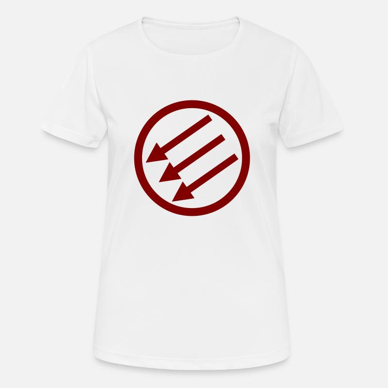 Järnfronten / Eiserne Front / Iron Front - Frauen T-Shirt atmungsaktiv - Weiß