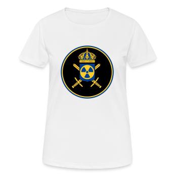 Le programme suédois d’armement nucléaire - T-shirt respirant Femme - blanc - Devant - AI Model Female 172 dark (172cm)