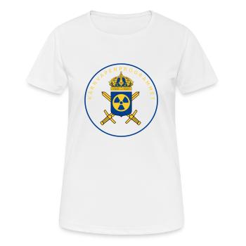 Le programme suédois d’armement nucléaire - T-shirt respirant Femme - blanc - Devant - AI Model Female 172 dark (172cm)