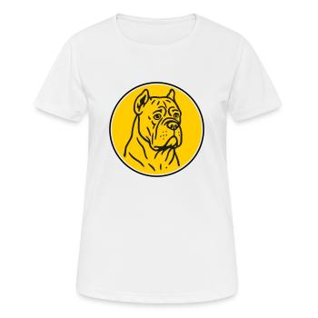 Mastif - Women's Breathable T-Shirt - white - Front - AI Model Female 172 dark (172cm)