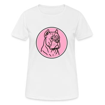 Mastif - Women's Breathable T-Shirt - white - Front - AI Model Female 172 dark (172cm)