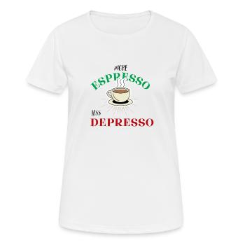 More express - Women's Breathable T-Shirt - white - Front - AI Model Female 172 dark (172cm)