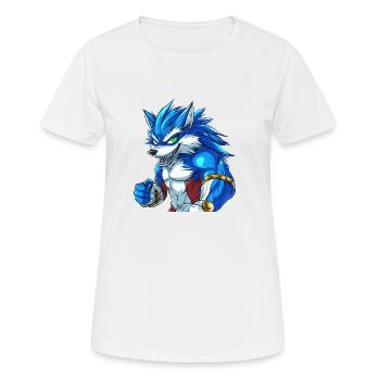 PRIMAL SURGE — Howlers Edition - Women's Breathable T-Shirt - white - Front - AI Model Female 172 dark (172cm)