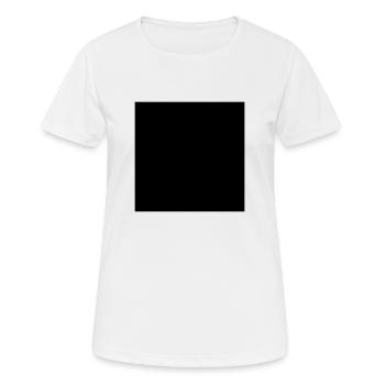 Quadrat - Frauen T-Shirt atmungsaktiv - Weiß - Vorne - AI Model Female 172 dark (172cm)