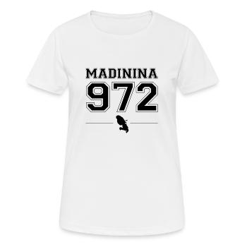 madinina school - Women's Breathable T-Shirt - white - Front - AI Model Female 172 dark (172cm)