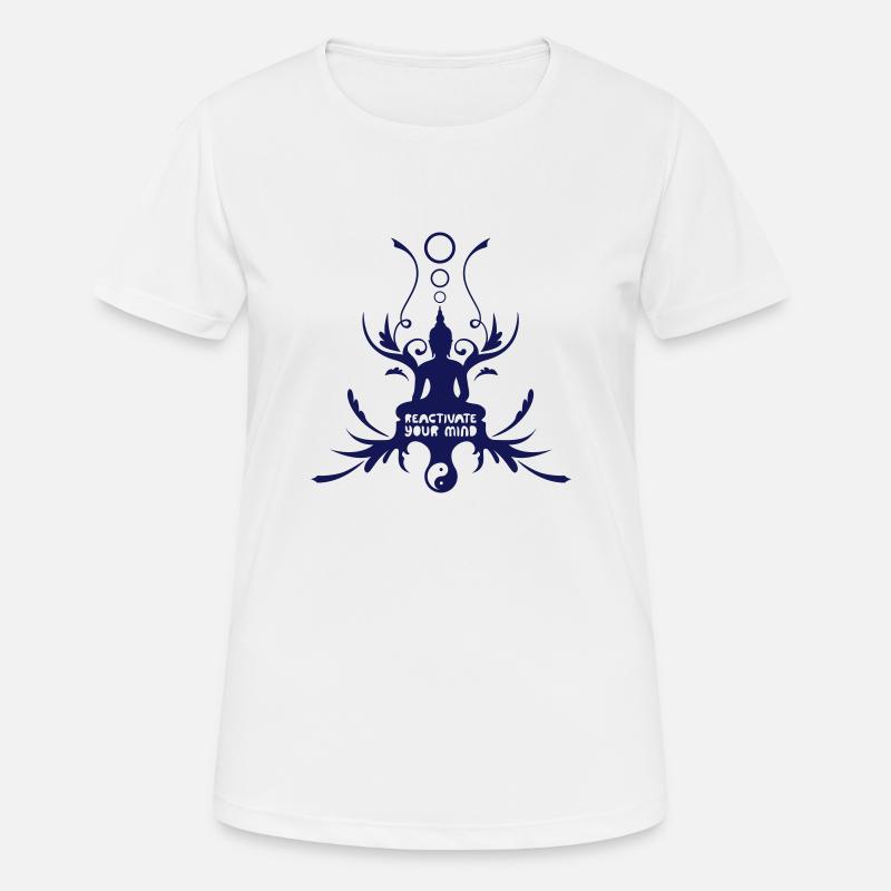 Buddha - Women's Breathable T-Shirt - white
