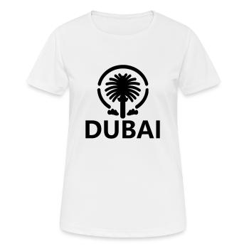 Dubai - T-shirt respirant Femme - blanc - Devant - AI Model Female 172 dark (172cm)