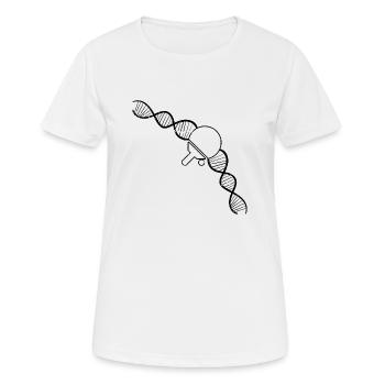 Joueurs de tennis de table Battes de tennis de table Tennis de table - T-shirt respirant Femme - blanc - Devant - AI Model Female 172 dark (172cm)