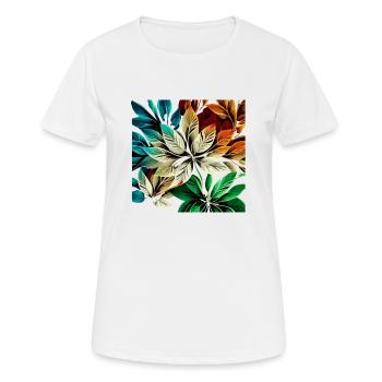 Die Anlage - Frauen T-Shirt atmungsaktiv - Weiß - Vorne - AI Model Female 172 dark (172cm)