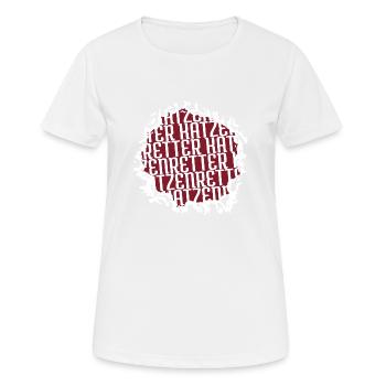 veganer beutelbär freunde vegan tierschützer bday - Frauen T-Shirt atmungsaktiv - Weiß - Vorne - AI Model Female 172 dark (172cm)