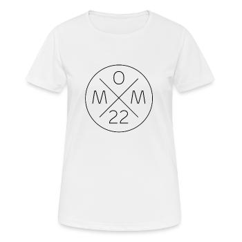 Mom Mom Mom Gift Idea 2022 22 - Women's Breathable T-Shirt - white - Front - AI Model Female 172 dark (172cm)