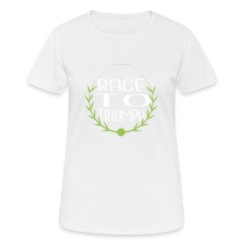 Anticipation Stakes Race Racehorse Eagerness - Women's Breathable T-Shirt - white - Front - AI Model Female 172 dark (172cm)