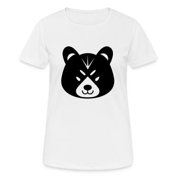 Kleiner Panda - Frauen T-Shirt atmungsaktiv - Weiß - Vorne - AI Model Female 172 dark (172cm)