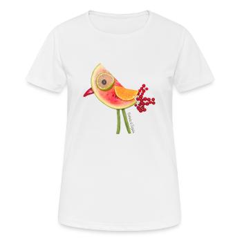 Joker - T-shirt respirant Femme - blanc - Devant - AI Model Female 172 dark (172cm)