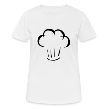toque - T-shirt respirant Femme - blanc - Devant - AI Model Female 172 dark (172cm)