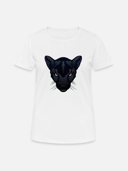 jaguar panthere wild tier - Frauen T-Shirt atmungsaktiv - Weiß