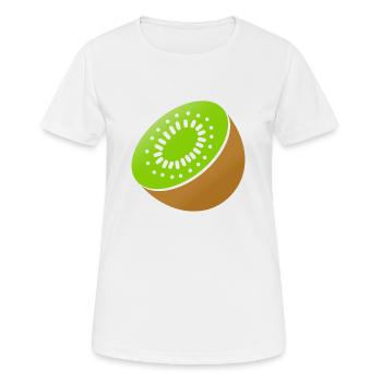 Kiwi - T-shirt respirant Femme - blanc - Devant - AI Model Female 172 dark (172cm)