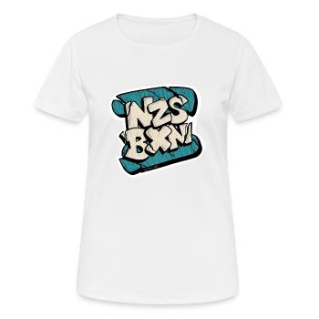 NZS BXN - T-shirt respirant Femme - blanc - Devant - AI Model Female 172 dark (172cm)