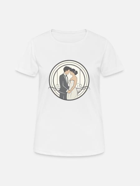 Married couple - Women's Breathable T-Shirt - white