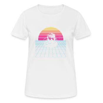 Scuba Diver Plongée Scuba Diving Hommes - T-shirt respirant Femme - blanc - Devant - AI Model Female 172 dark (172cm)