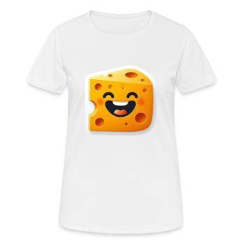 Smiling Forming - Women's Breathable T-Shirt - white - Front - AI Model Female 172 dark (172cm)
