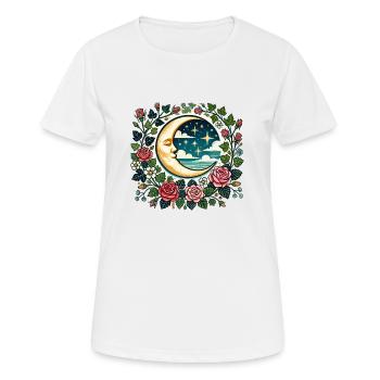 Moon Child - Women's Breathable T-Shirt - white - Front - AI Model Female 172 dark (172cm)