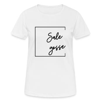 Dirty kid - Women's Breathable T-Shirt - white - Front - AI Model Female 172 dark (172cm)