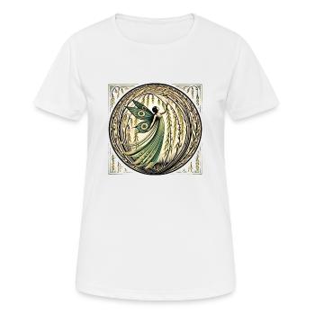 Fée des saules pleureurs - T-shirt respirant Femme - blanc - Devant - AI Model Female 172 dark (172cm)