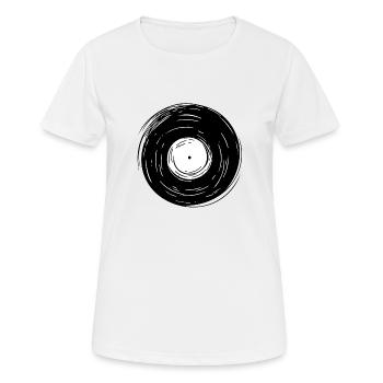 Vinyle - T-shirt respirant Femme - blanc - Devant - AI Model Female 172 dark (172cm)
