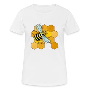 Insekt - Frauen T-Shirt atmungsaktiv - Weiß - Vorne - AI Model Female 172 dark (172cm)