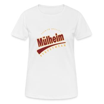 Mülheim Allemagne College High School Style - T-shirt respirant Femme - blanc - Devant - AI Model Female 172 dark (172cm)