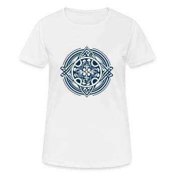 Breton folklore - Women's Breathable T-Shirt - white - Front - AI Model Female 172 dark (172cm)