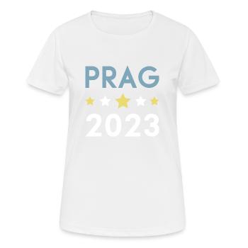 Prague 2023 Krona - Women's Breathable T-Shirt - white - Front - AI Model Female 172 dark (172cm)