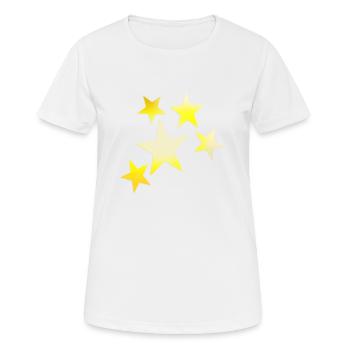 Star - Women's Breathable T-Shirt - white - Front - AI Model Female 172 dark (172cm)