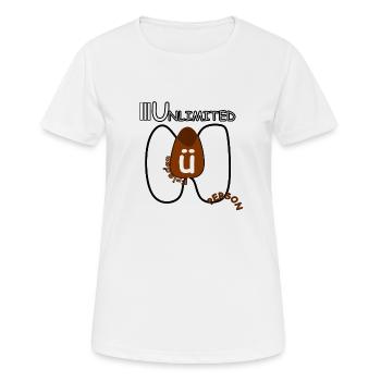 Frieden - Frauen T-Shirt atmungsaktiv - Weiß - Vorne - AI Model Female 172 dark (172cm)