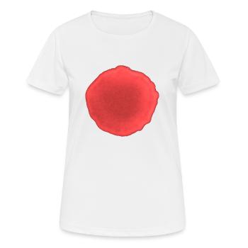 Dot Red - Women's Breathable T-Shirt - white - Front - AI Model Female 172 dark (172cm)