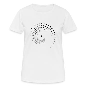 SPI - Women's Breathable T-Shirt - white - Front - AI Model Female 172 dark (172cm)