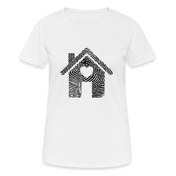 Client Building owner Construction site House construction Own home construction - Women's Breathable T-Shirt - white - Front - AI Model Female 172 dark (172cm)