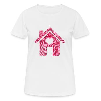 Client Building owner Construction site House construction Own home construction - Women's Breathable T-Shirt - white - Front - AI Model Female 172 dark (172cm)