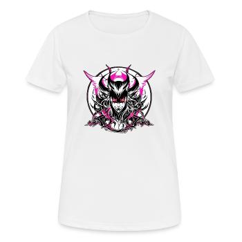 Devil or Angel - Women's Breathable T-Shirt - white - Front - AI Model Female 172 dark (172cm)